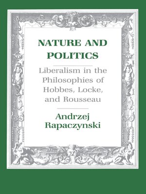 cover image of Nature and Politics